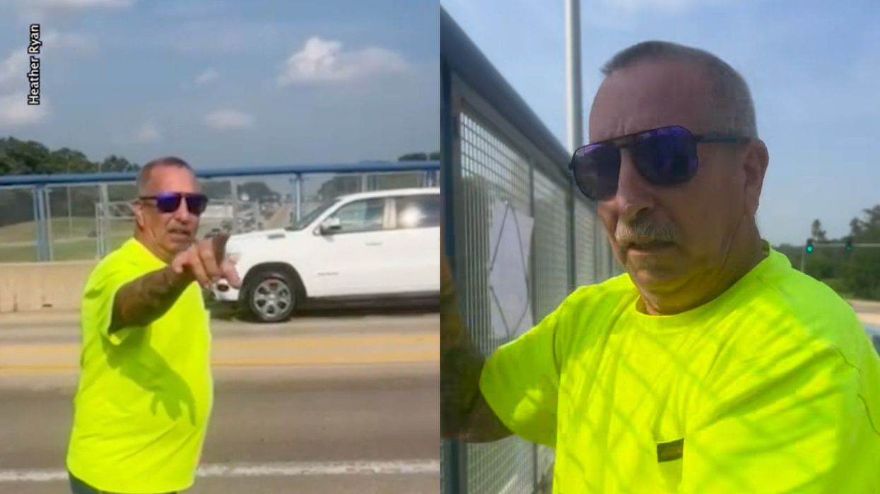 Man charged with assault for tearing down anti-Trump signs