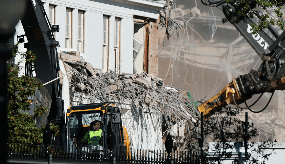 Republicans were quietly 'disturbed' after Trump bulldozed the White House: report