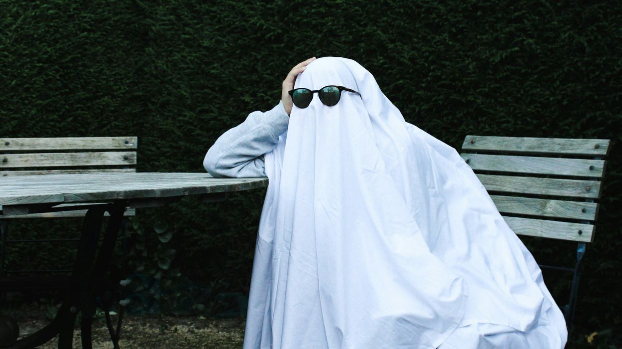 Why ghosts wear clothes or white sheets instead of appearing in the nude