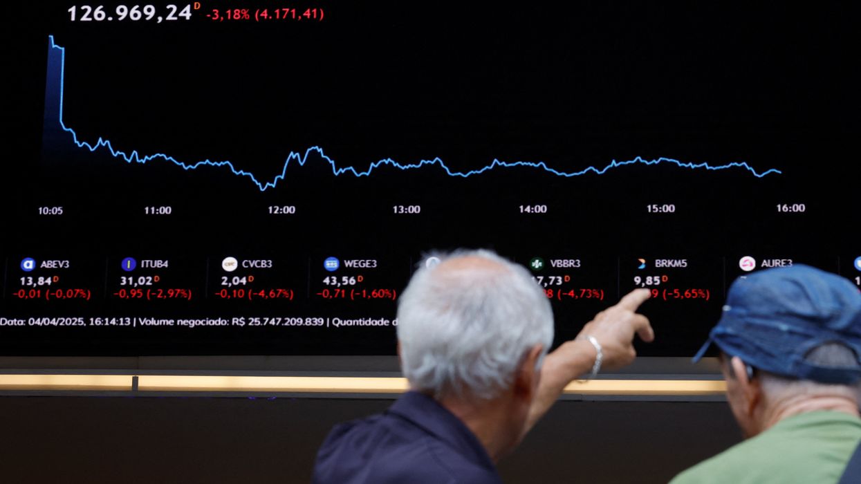 Trump calls tariff madness a 'beautiful thing to behold' as global markets crater
