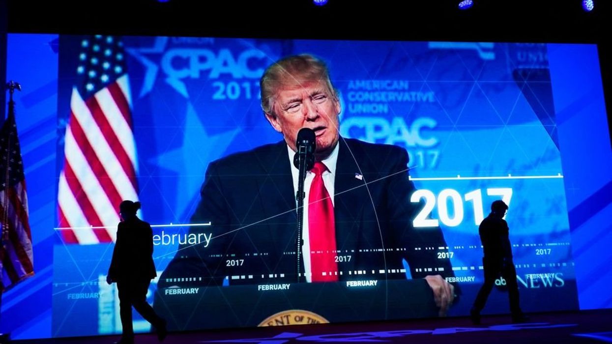 'Caesar figure': MAGA die-hards pushing 3rd Trump term met with CPAC silence