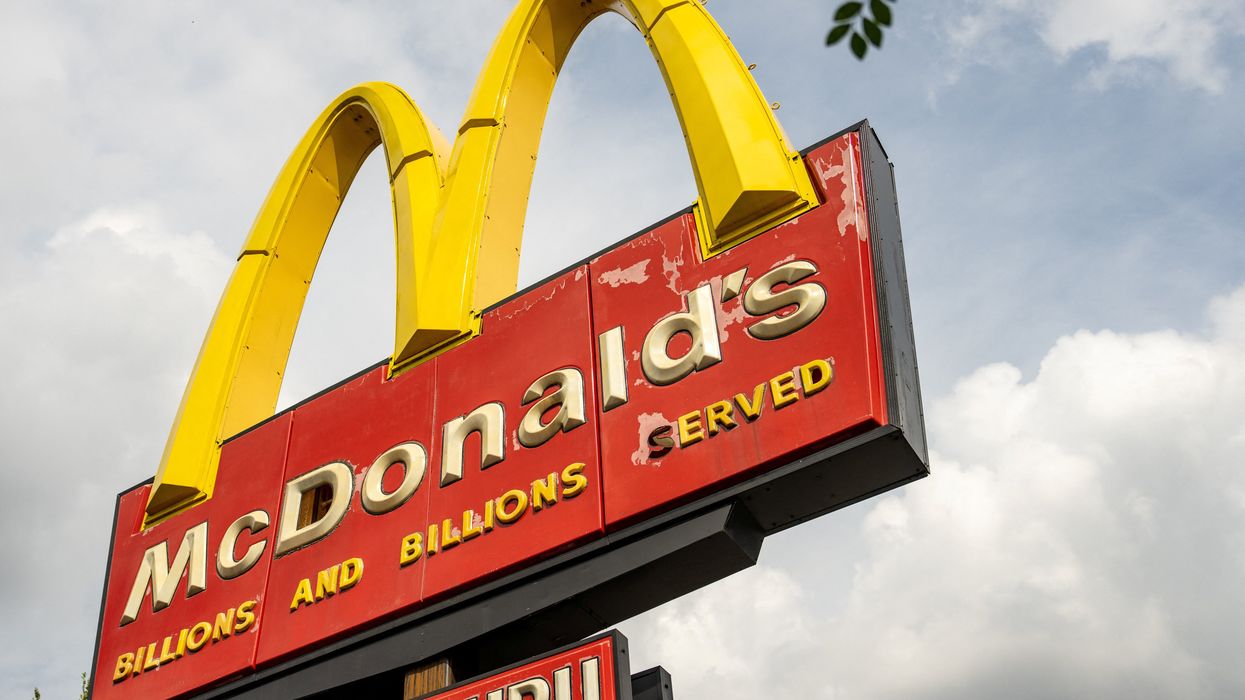 During McDonald's stunt, Trump dodges question on raising the minimum wage