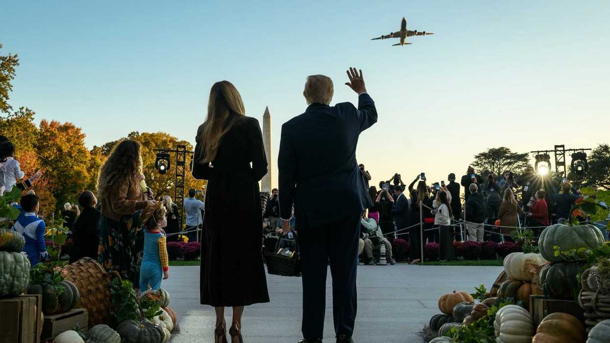 Trump's Halloween flyover stunt terrifies Sept. 11 survivors