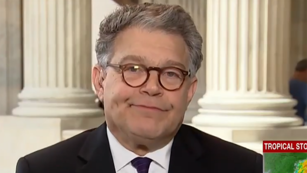 Al Franken jokes that Mitch McConnell 'is not as charming as he looks' on HBO's 'Real Time'