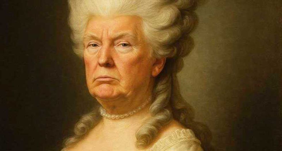 'Let them eat lead': Alex Jones targets Trump with Marie Antoinette image