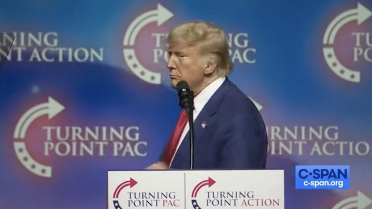 Denying the polls, Trump tells Las Vegas crowd ‘we are leading by a lot’