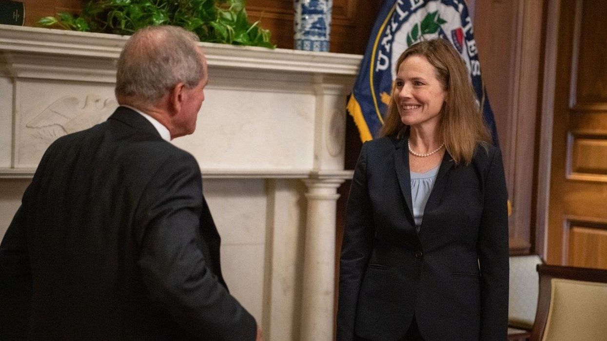 MAGA rages against 'disgusting fraud' Amy Coney Barrett after she sides with liberals over Trump