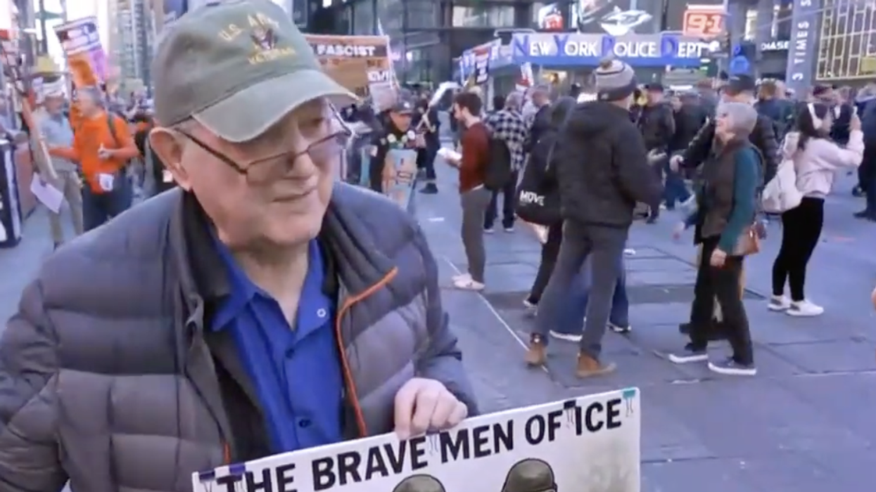 'Protest now or bow down later': 82-year-old Vietnam vet slams Trump