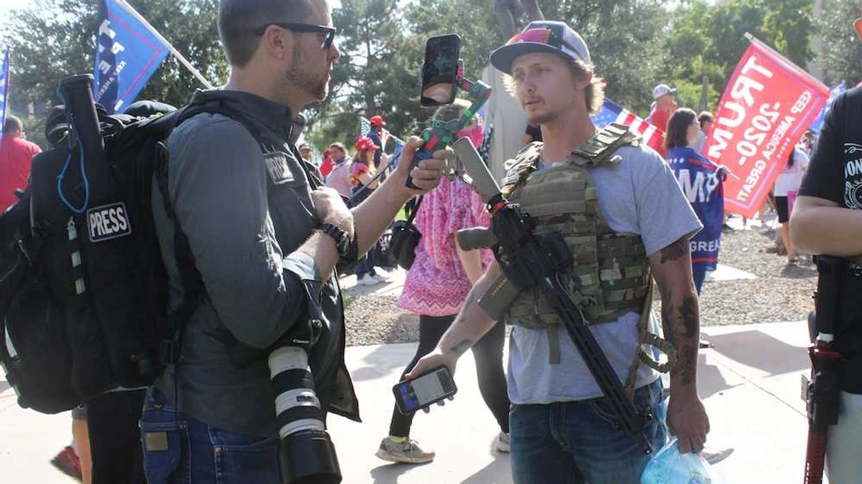 'I want blood in the streets': Editor of conservative site 'explicitly' demands 'violence'