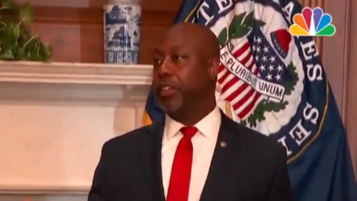GOP Sen. Tim Scott faces Twitter firestorm over gaslighting remarks about the severity of white supremacy