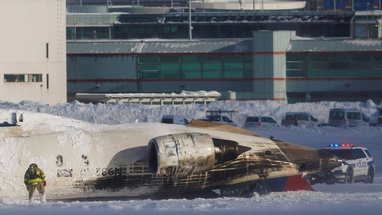 Delta jet lands upside-down after Trump admin fires workers 'hired for FAA radar, landing'