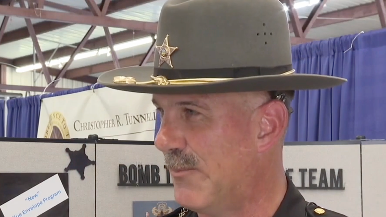 'Go somewhere else': Sheriff may file charges against Democrats over anti-Trump buttons