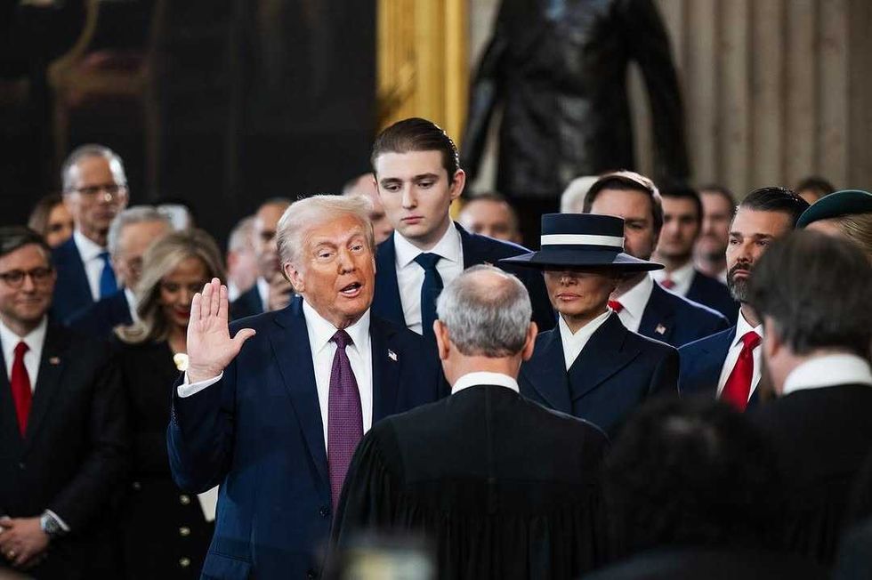 'Proven genes': Mock 'Draft Barron Trump' website pops up as president launches war