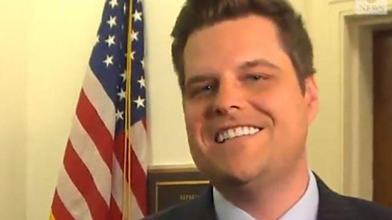 'Hypocrisy': Matt Gaetz slammed for pushing drug testing of welfare recipients amid allegation he took ecstasy
