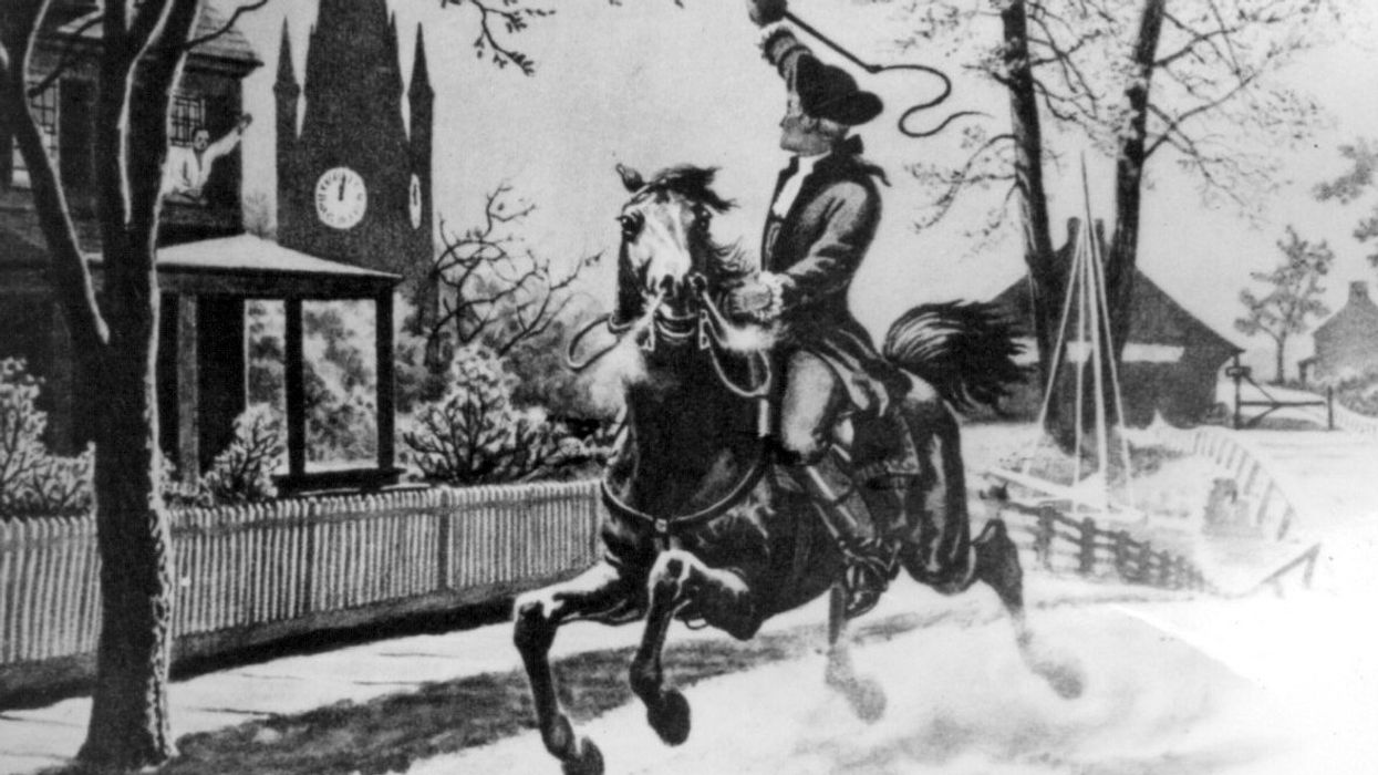 'A cry of defiance': Urgent warning issued on 250th anniversary of Paul Revere’s ride