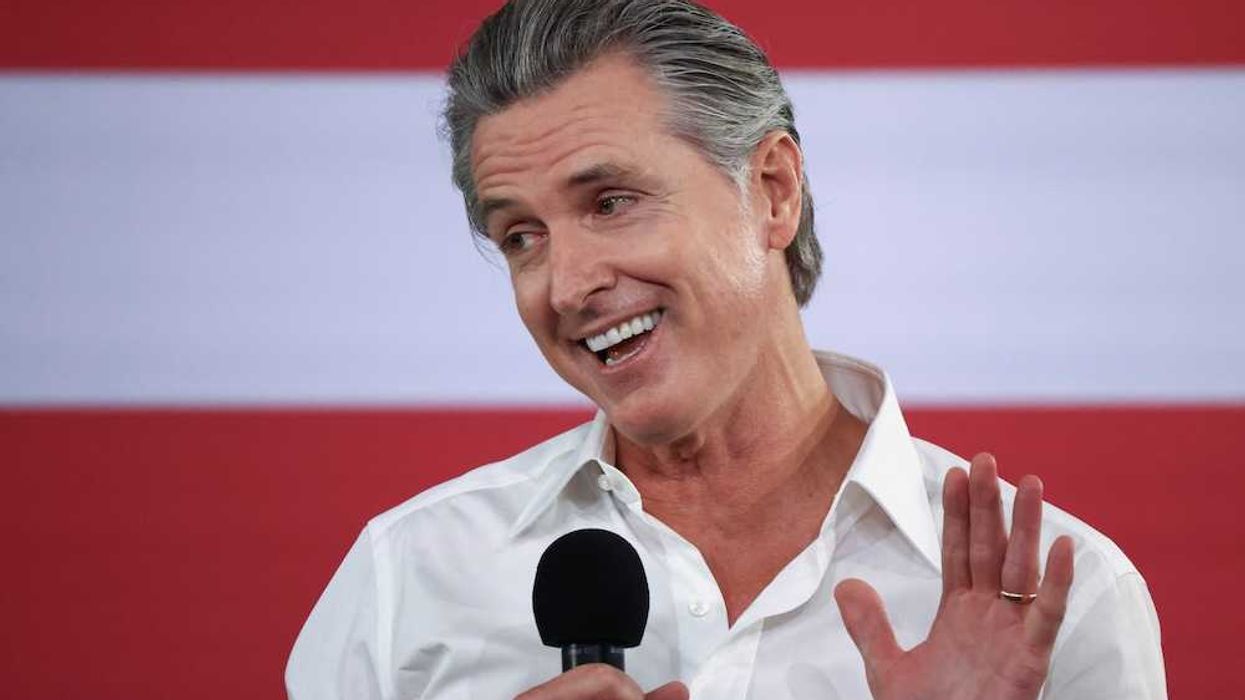Newsom responds to Republicans' lawsuit against new district maps with three-word taunt