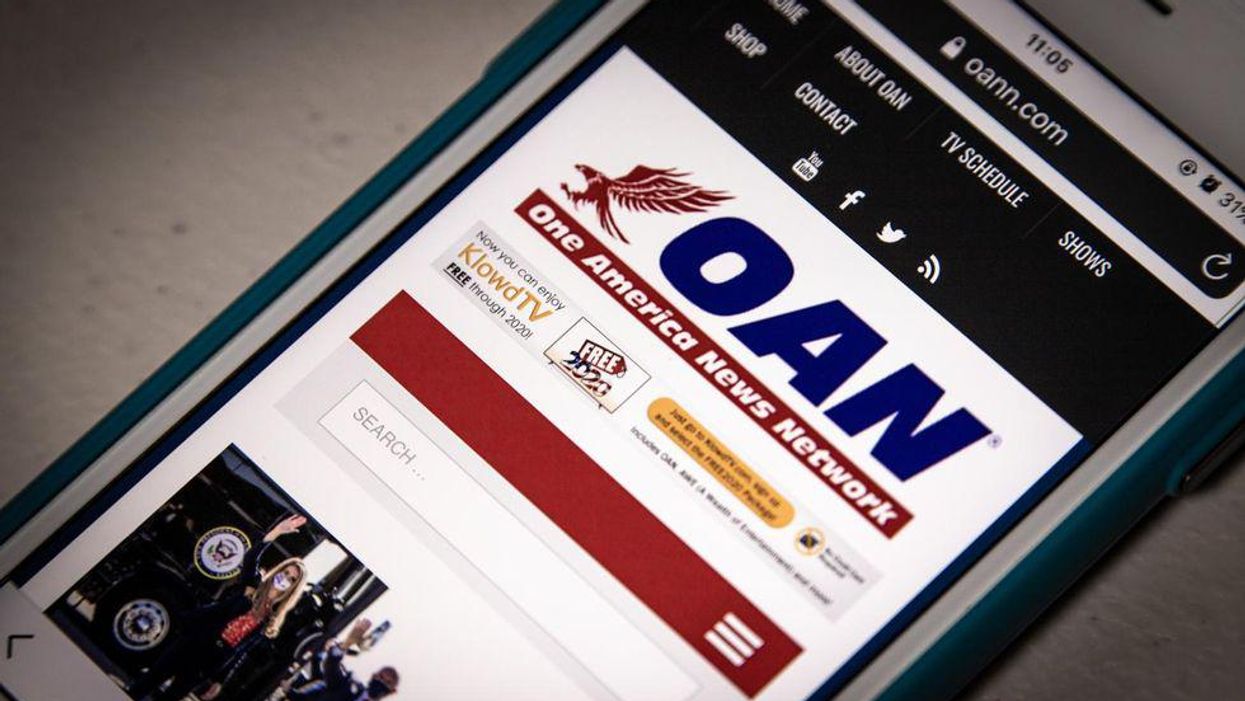 Lawsuit says OAN touted a 'mathematician' to call the election rigged — but he's really a swing set installer