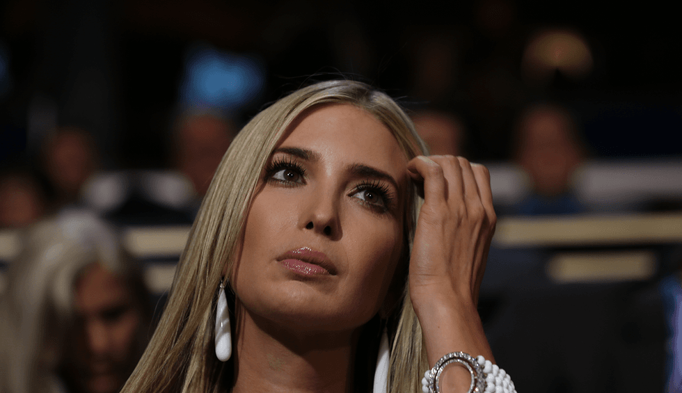 Ivanka Trump torn apart for not practicing what she preaches