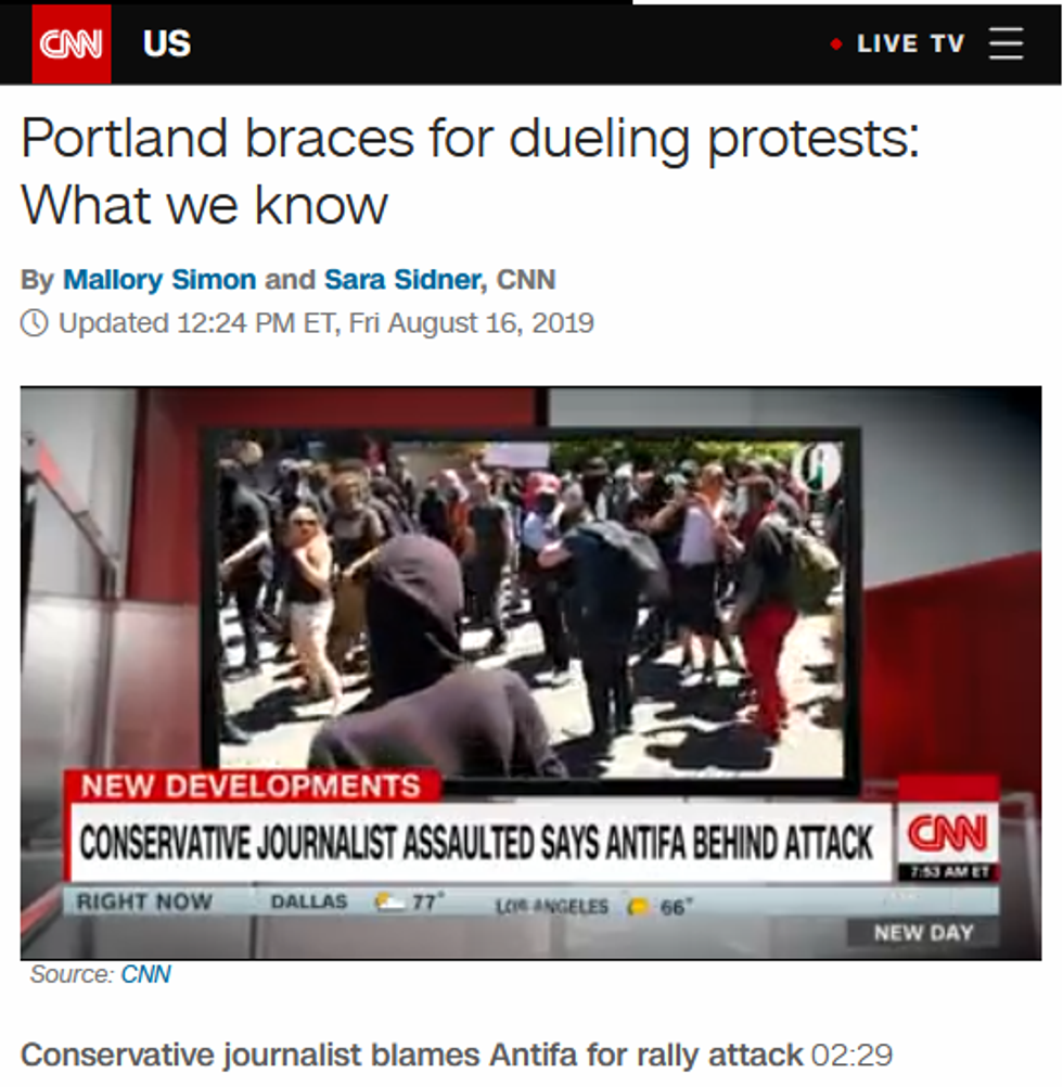 CNN: Portland braces for dueling protests: What we know
