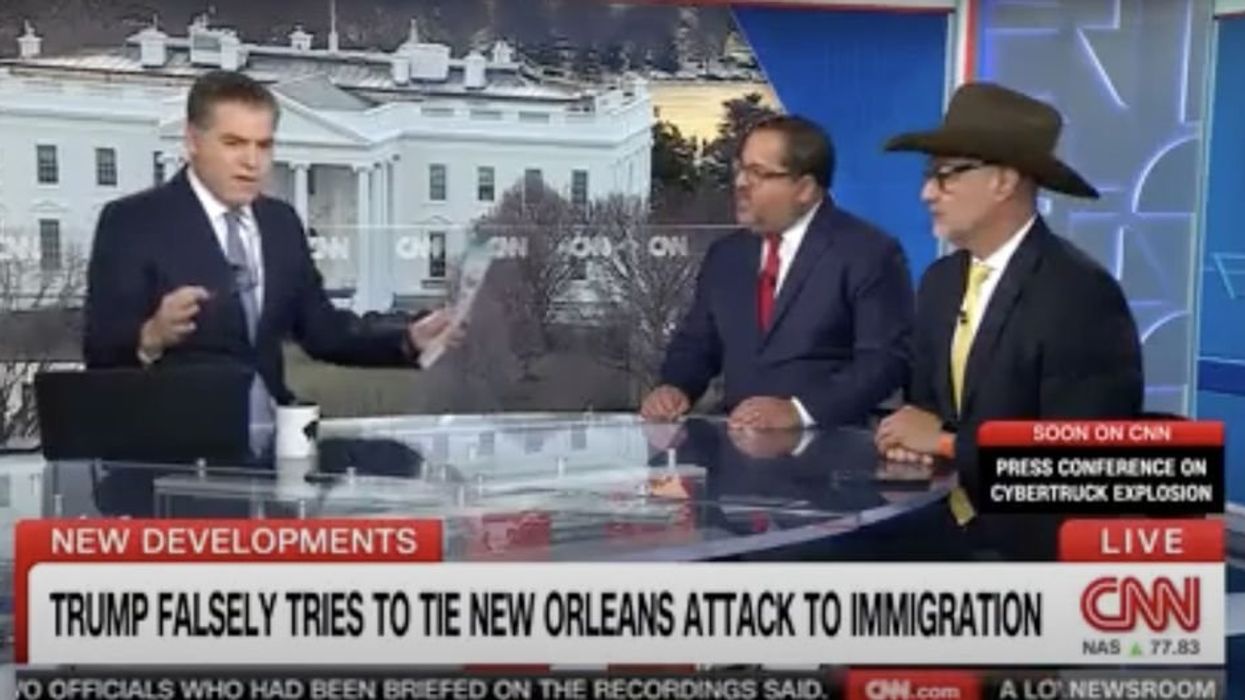 'False!' CNN's Jim Acosta confronts GOP operative on latest Trump claim