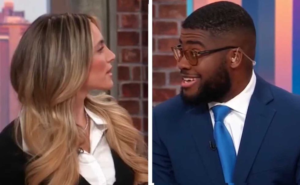 Entire CNN panel mobs right-wing podcaster defending Trump scheme