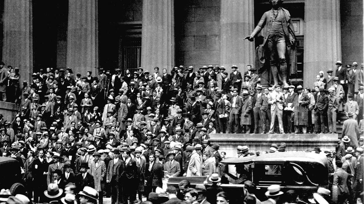 Financial expert sees disturbing parallels between Trump era and 1929 Wall Street crash