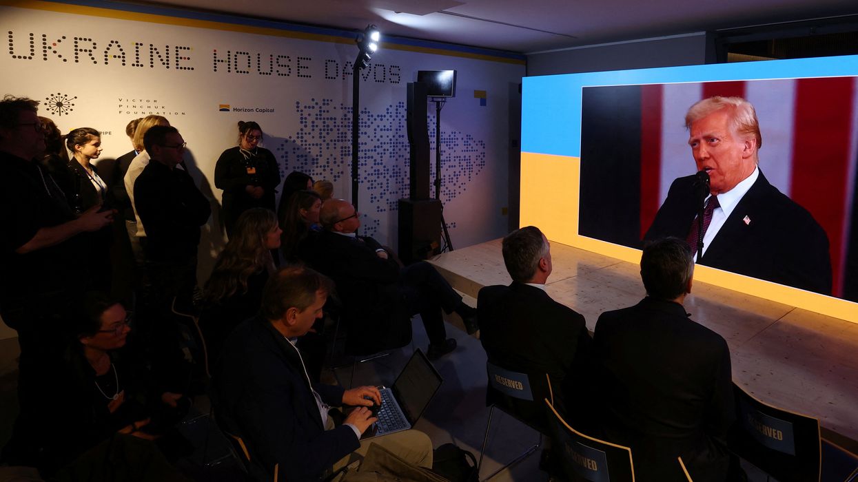Corporate giants at Davos give up the game