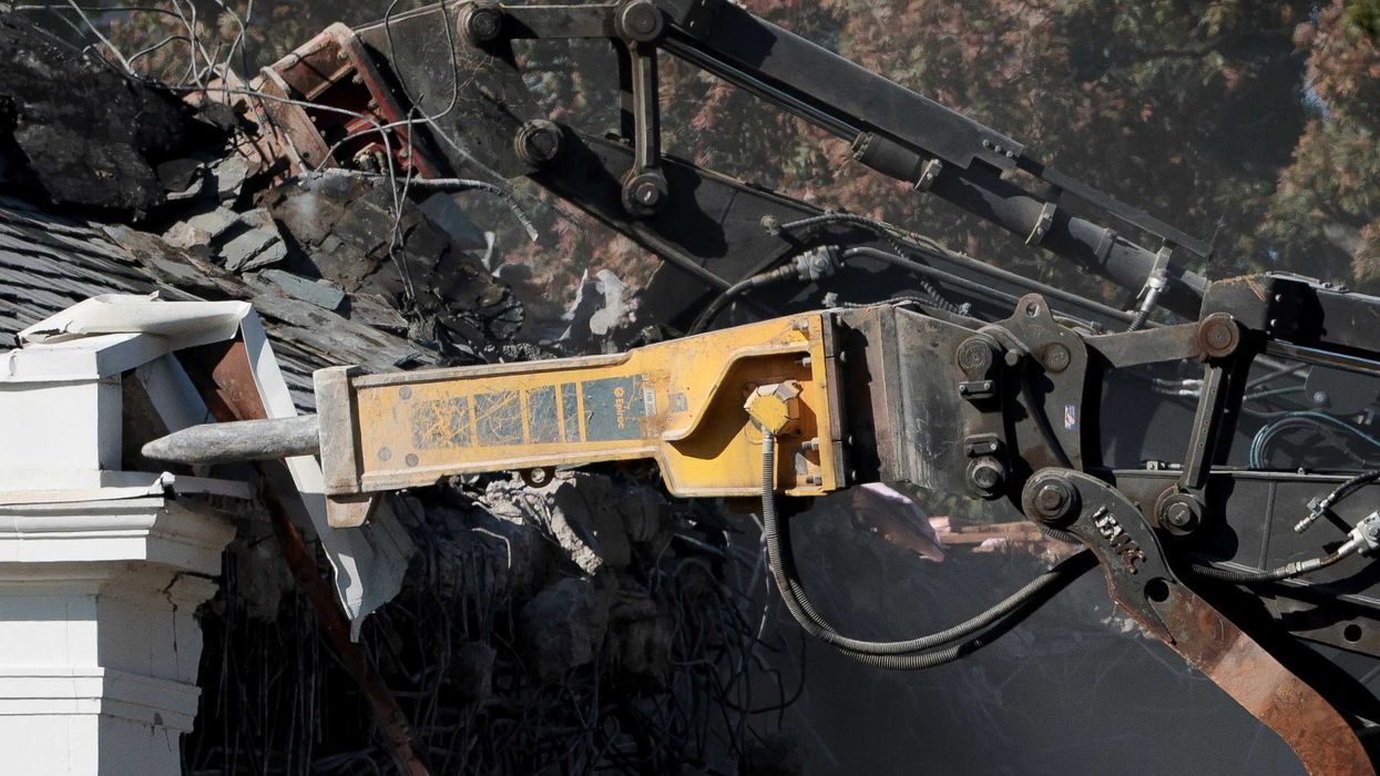 'Vitriolic online reaction' runs White House demolition contractors off the internet