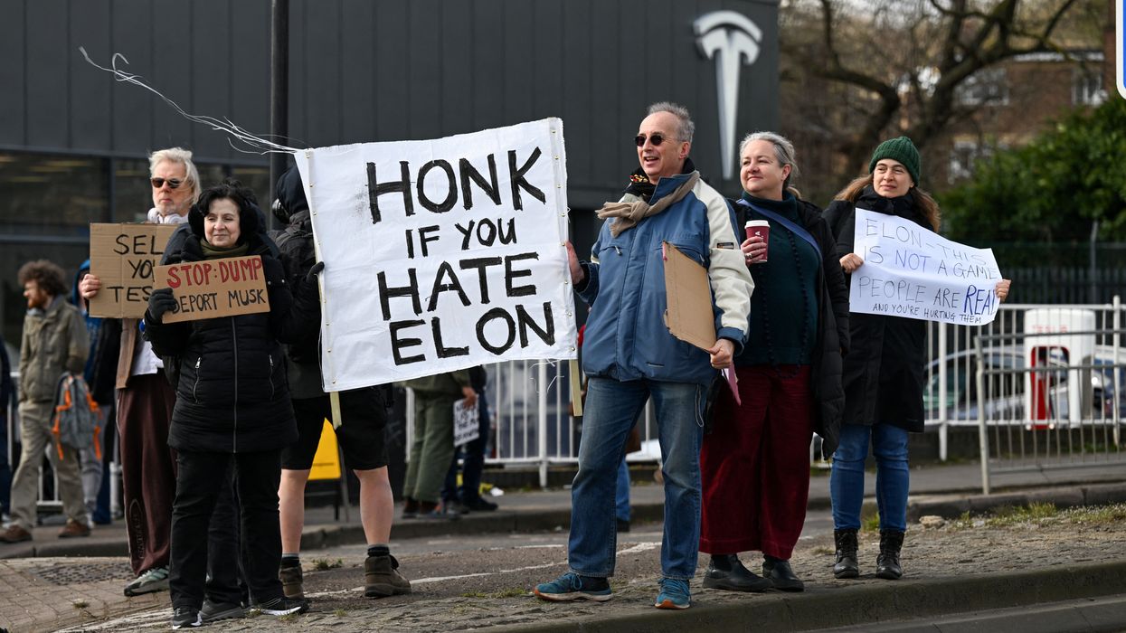 'A lot of abuse': Fear grows as Trump's FBI targets anti-Musk protesters