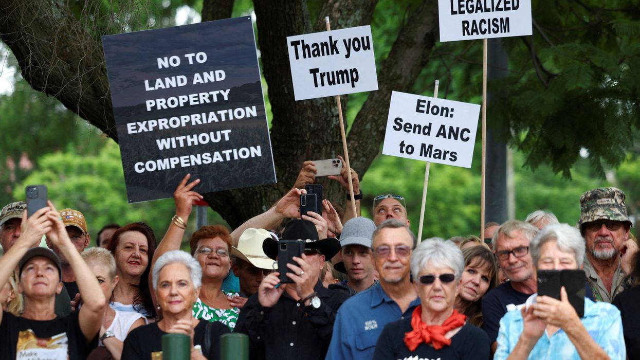 Trump’s Afrikaners are South African opportunists — not refugees