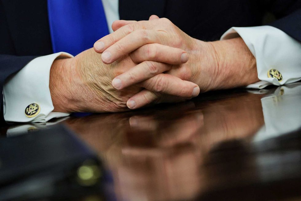 White House silent as Trump's severely bruised hands spark fresh health concerns