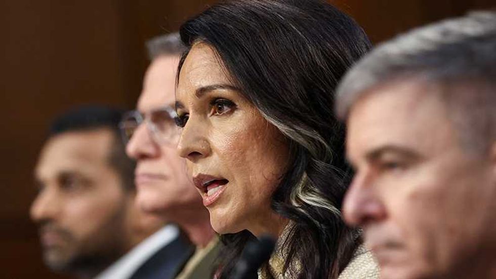 'Sidelined' Tulsi Gabbard omits election interference threats and refuses to say why