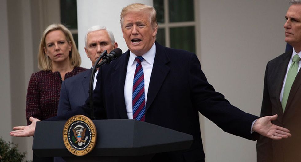 Here's the truth behind Trump's baseless and creepy talk of 'tied up' and 'bound' trafficking victims