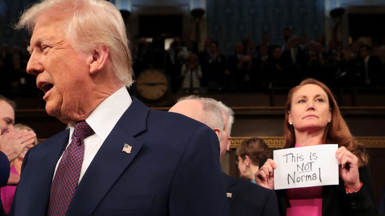 'Lies, lies and more lies – but no plan to lower costs': Dems blast Trump's State of the Union