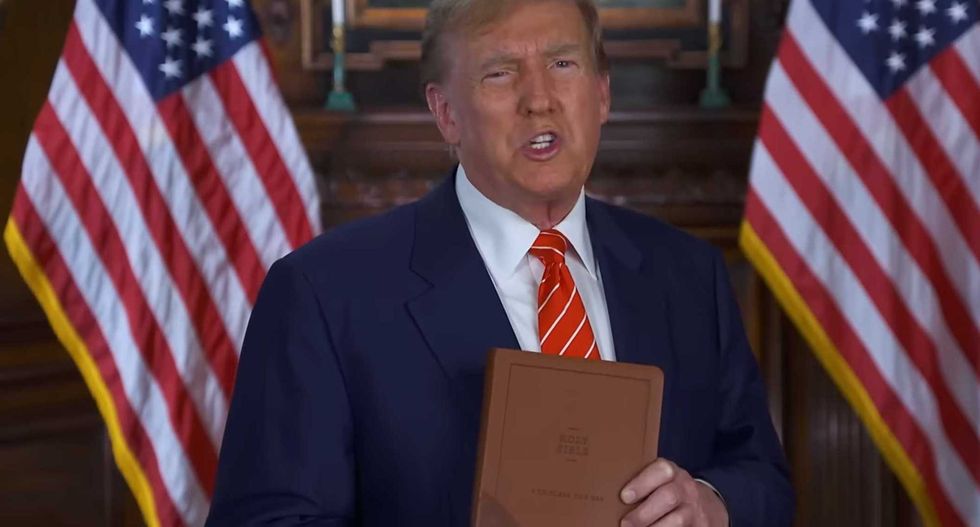 'Exploiting religious faith for personal profit': Trump pockets $1.5M from branded Bible