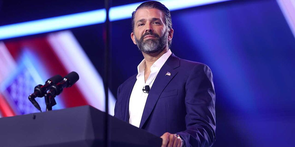 Trump son torn to shreds for demanding states back off market he's paid by
