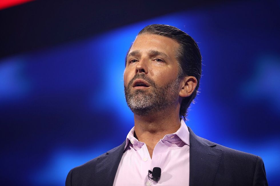 Trump Jr. links Democrats to extremists — and gets torn apart