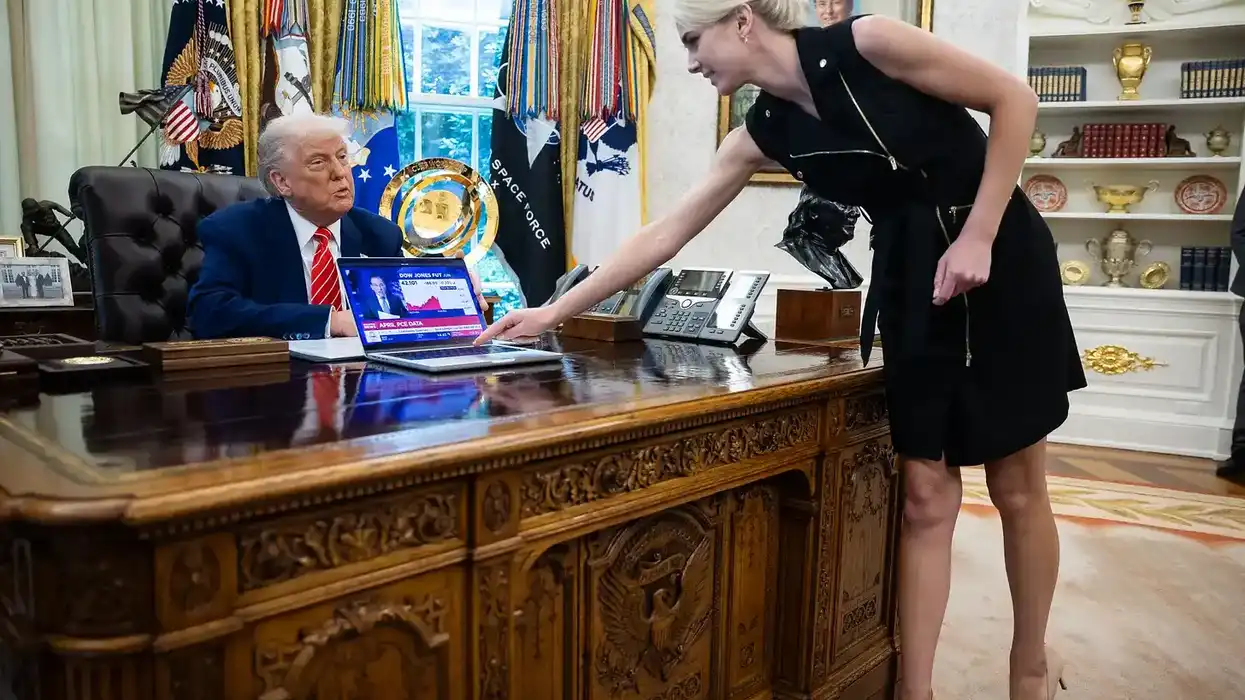 Trump can't stop gushing over Natalie Harp at awkward rally