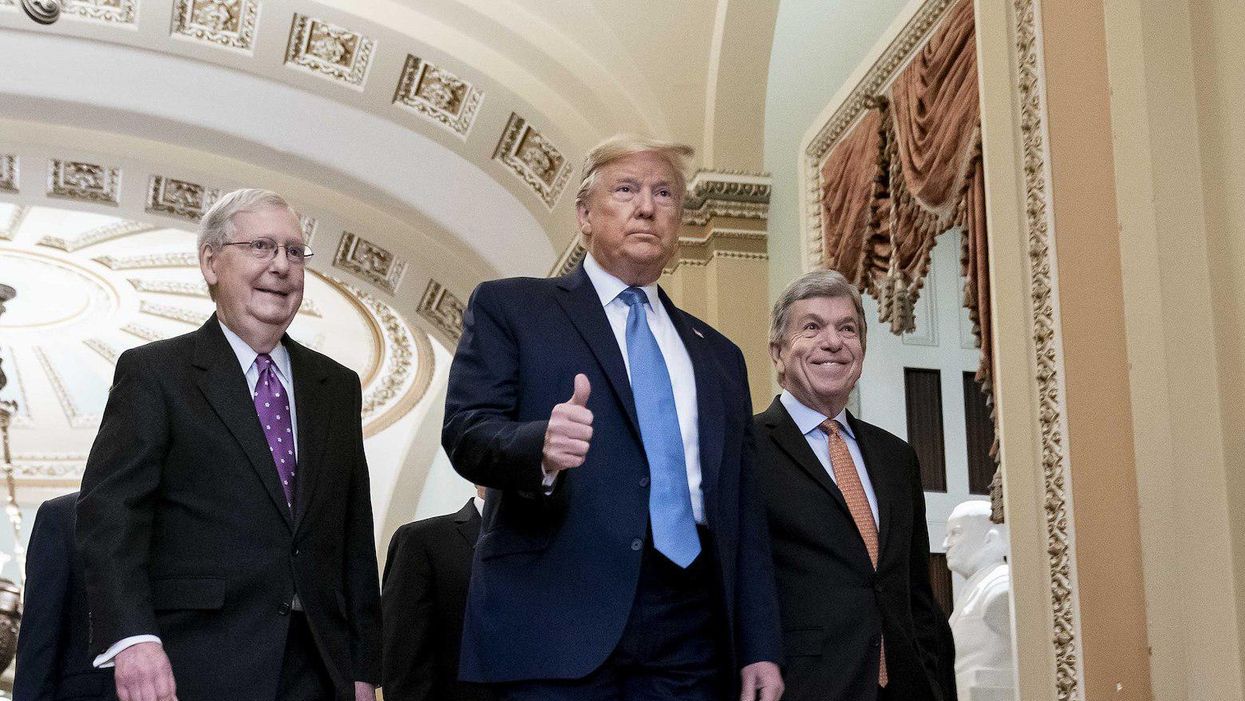 Donald Trump, Mitch McConnell, Senate Republicans
