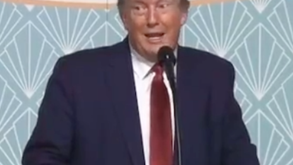 Watch: Outtakes of Trump on January 7th — he can't say the election's over