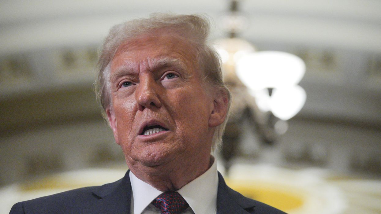 Trump rails against 'dying remnants of the Witch Hunts' as he finally faces the music today