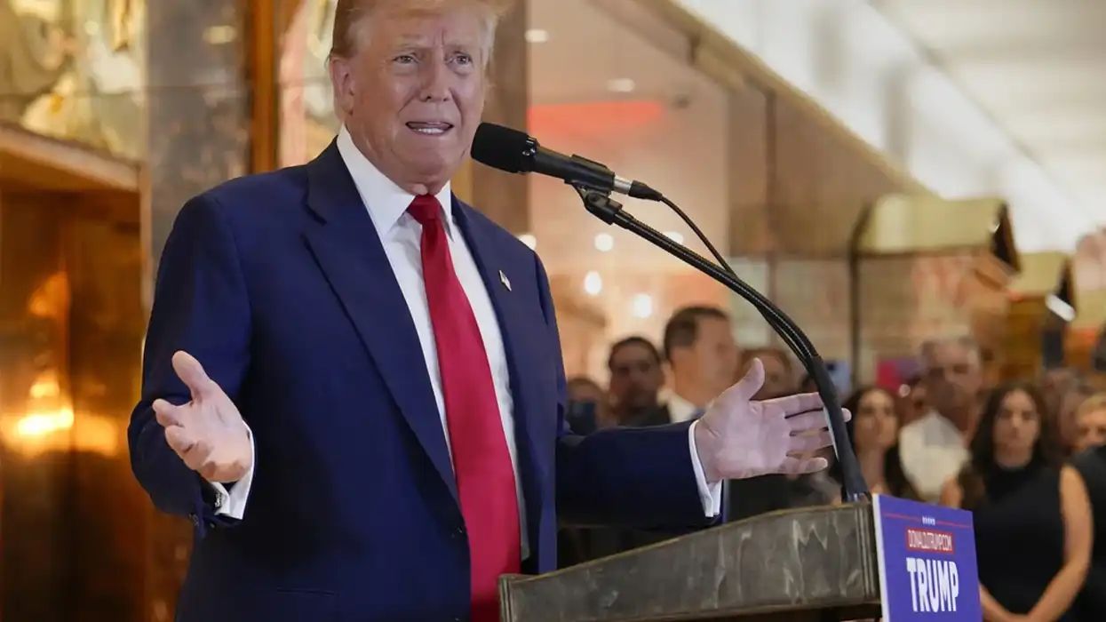 There's never been a better time for Trump to finally ride to his epic fall