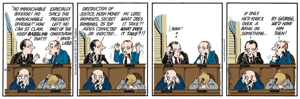 Doonesbury cartoon