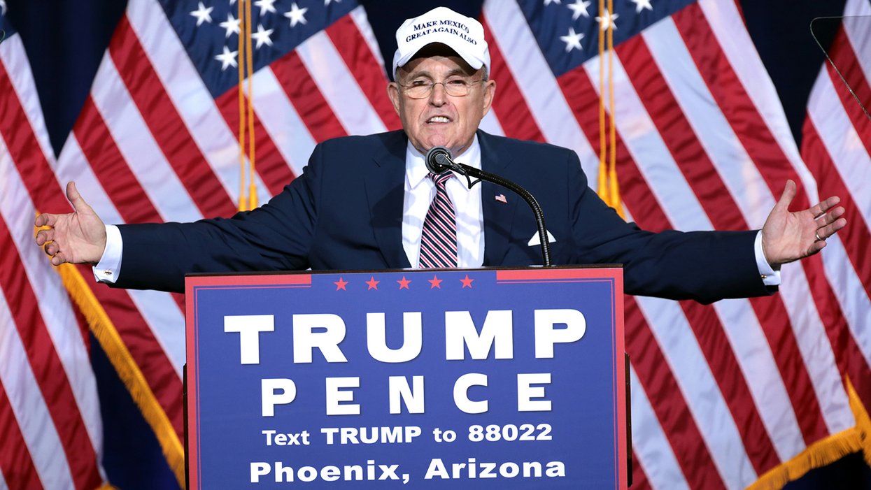 Arizona Republicans chase Rudy Giuliani's election fever dream — winning control over millions of ballots