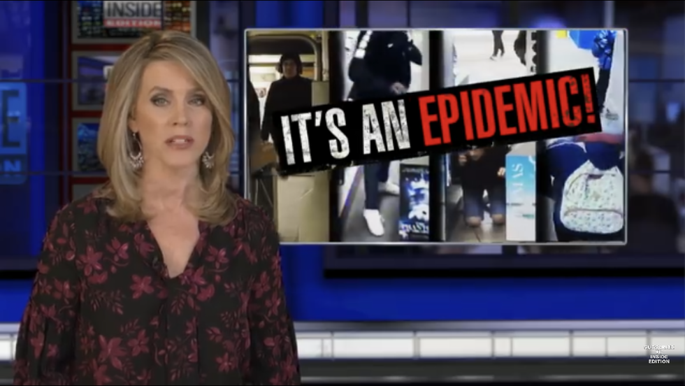 Inside Edition segment on NYC fare evasion targeted high schoolers