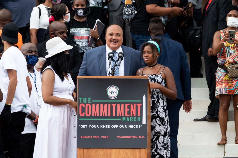 King family slams Trump for campaign ad