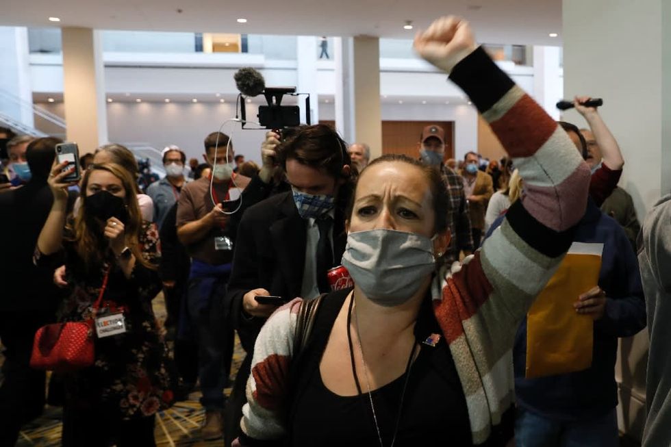 #StopTheSteal is Trump supporters' viral offensive to discredit the election