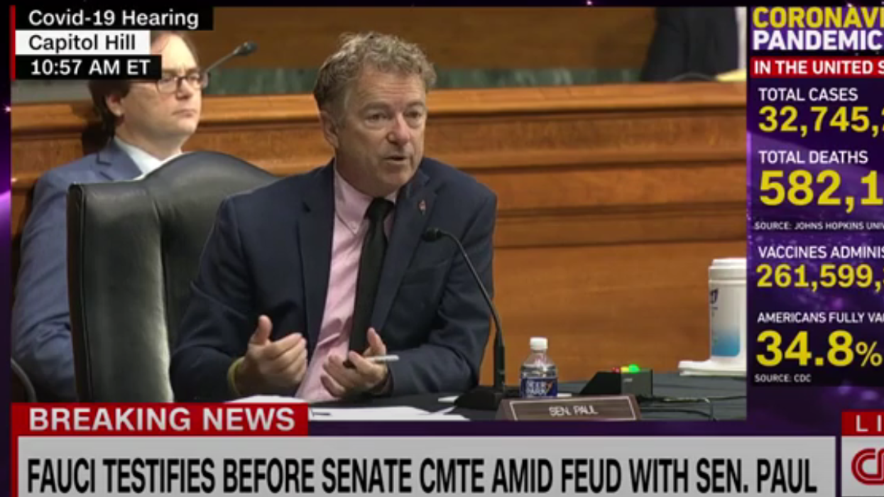 'Entirely and completely incorrect': Fauci shuts down Rand Paul's baseless claim that NIH helped 'juice up' virus