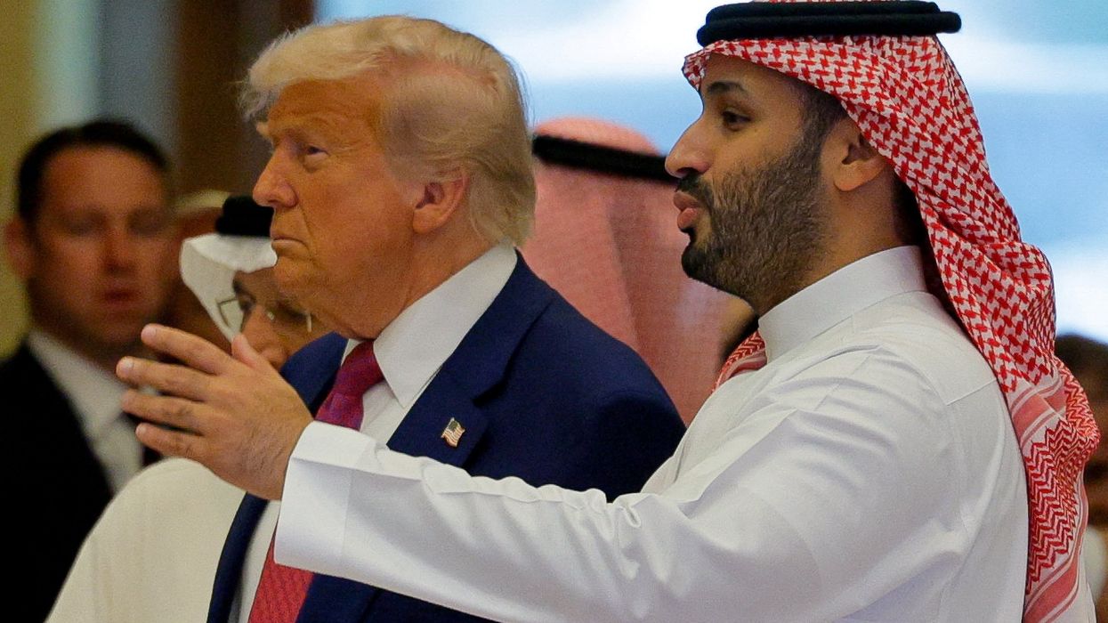 'Fully prostrate on the ground': Trump ripped for 'humiliating' display to Arab leaders