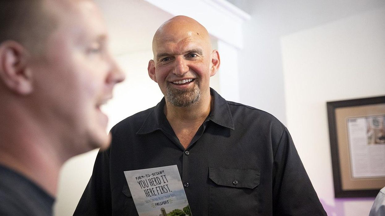 John Fetterman teases GOP 'jagoffs' that he will save democracy with a unique plan